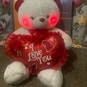 Today I got brand new cute Teddy bear